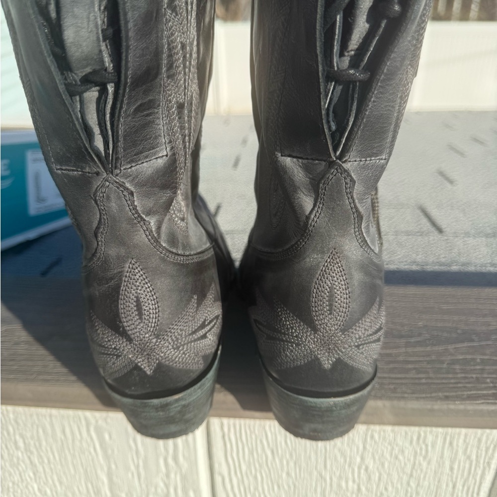 Lane Women's Charcoal Heeled Boots Lexington!!! 🩷 - Picture 9 of 14